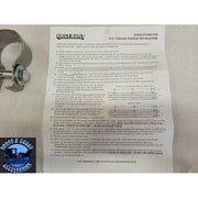 hogebuilt single axle fender Stainless Steel 80" Pair w/heavy duty brackets (h-2706 4x mq2012 4x 1447) SINGLE AXLE FENDER Dark Gray