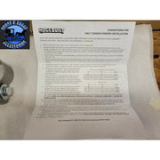 hogebuilt 90" single axle fender kit Stainless Steel w/heavy duty brackets h-2756 4x mq2012 4x h-1447 SINGLE AXLE FENDER Dark Gray