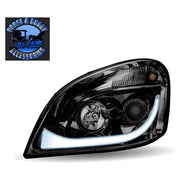 TRUX BLACK ALL LED FREIGHTLINER CASCADIA LED PROJECTOR HEADLIGHTS PAIR H68 H69 HEADLIGHT Light Gray