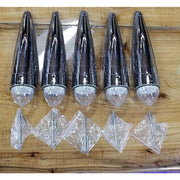 Watermelon Grakon 1000 Cab 19 clear Amber LED Truck (Set of 5) #39824 CAB LIGHT Slate Gray