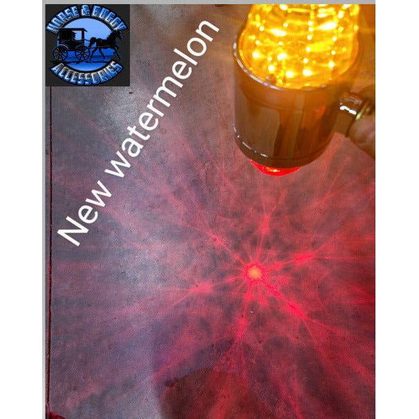 18 LED Dual Function Watermelon Double Face Light (choose color for each side) #51555 Watermelon sealed led 81940 amber/amber / 81940 amber/amber,81940 amber/amber / 81942 red/red,81940 amber/amber / 81945 blue/blue,81940 amber/amber / 81946 green/green,81942 red/red / 81940 amber/amber,81942 red/red / 81942 red/red,81942 red/red / 81945 blue/blue,81942 red/red / 81946 green/green,81945 blue/blue / 81940 amber/amber,81945 blue/blue / 81942 red/red,81945 blue/blue / 81945 blue/blue,81945 blue/blue / 81946 gr