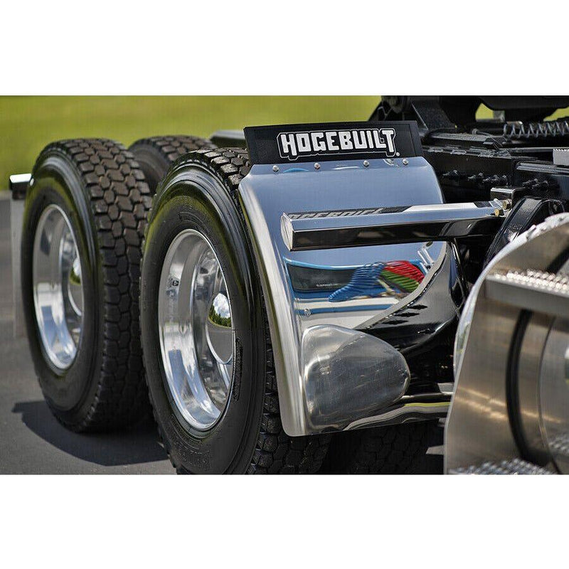 CP MATERIAL hogebuilt 30" 430 stainless steel quarter fender kit pair #CP-m130 QUARTER FENDER Dark Slate Gray