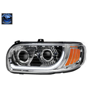 Peterbilt 389 Trux headlights (Choose style and Color) dot approved (ALL LED) PETERBILT Heated / Chrome / Driver's Side,Heated / Chrome / Passenger's Side,Heated / Black / Driver's Side,Heated / Black / Passenger's Side,Standard / Chrome / Driver's Side,Standard / Chrome / Passenger's Side,Standard / Black / Driver's Side,Standard / Black / Passenger's Side Dark Slate Gray