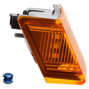 6 LED AMBER TURN SIGNAL LIGHT FOR 2018-2024 FREIGHTLINER CASCADIA (Choose Side) LED TURN SIGNAL Driver's Side,Passenger's Side Saddle Brown