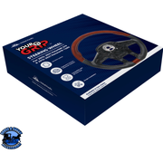 18" YOURGRIP LEATHER AND WOOD STEERING WHEEL FOR 2012-2021 PETERBILT 579 & 2013-2021 KENWORTH T680 #88190 steering wheel Midnight Blue