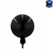 Black Black "Billet" Style Groove Headlight 11 LED Bulb - Chrome #32675 HEADLIGHT