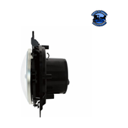 Crystal Headlight With White LED Halo Ring For 1996-2005 Freightliner Century #31282 Crystal Headlight Light Gray