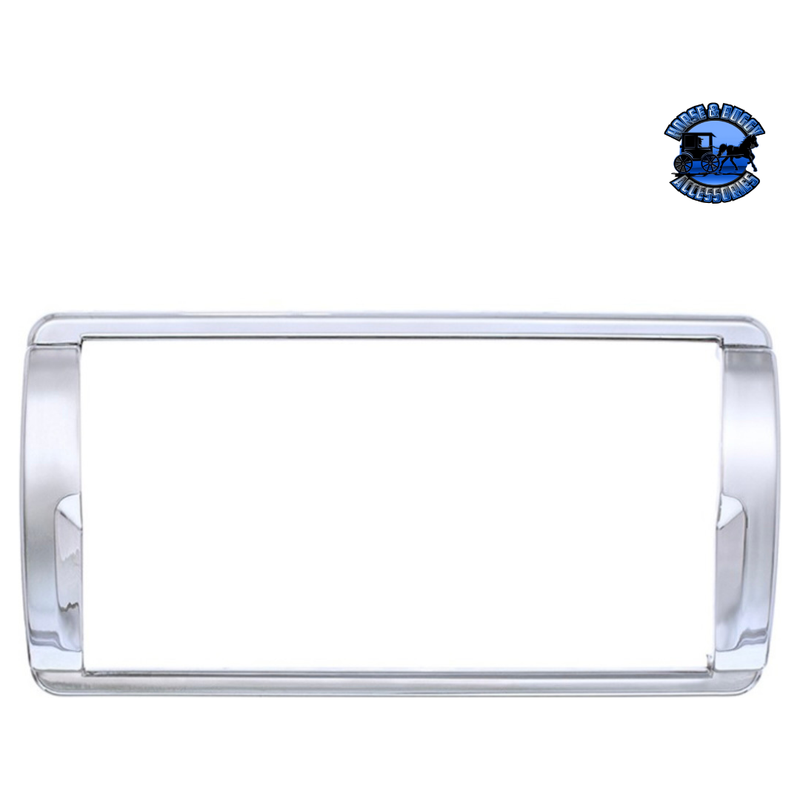 CHROME 4-SWITCH DASH PANEL TRIM FOR 2018-2023 FREIGHTLINER CASCADIA #42444 Dash Panel Trim Light Gray