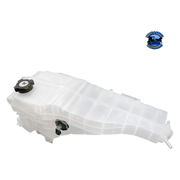 PRESSURIZED COOLANT RESERVOIR & COOLANT LEVEL SENSOR FOR 2008-2017 FREIGHTLINER CASCADIA #26002 Coolant Reservoir and Sensor Light Gray