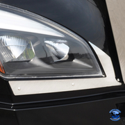 430 SS BELOW HEADLIGHT FENDER GUARDS FOR 2018-2024 FREIGHTLINER CASCADIA (PAIR) #29149 Headlight Fender Guards Dark Slate Gray