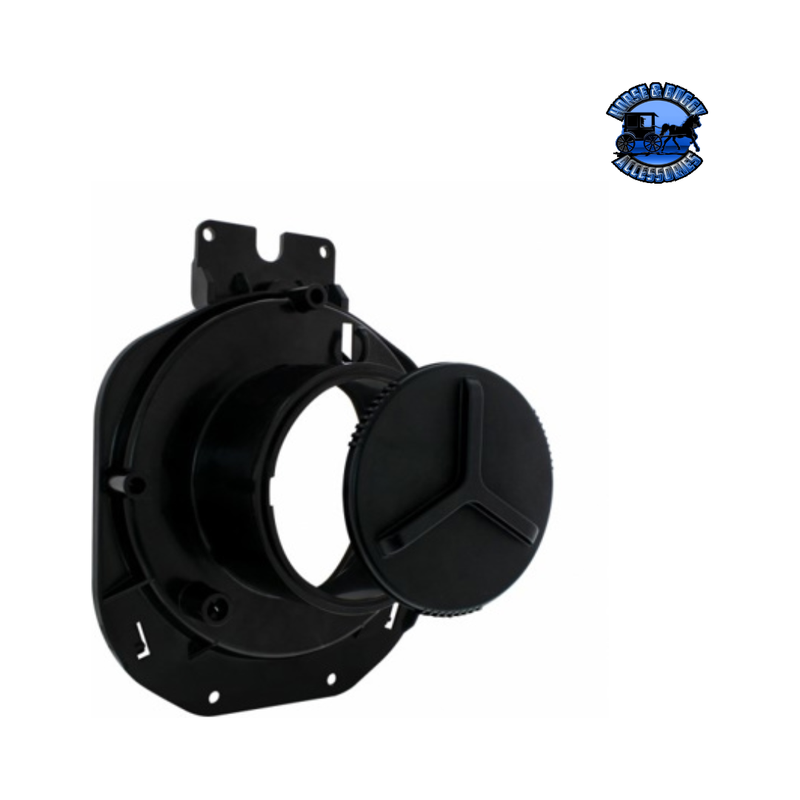 Headlight Bucket For 1996-2005 Freightliner Century #31279 Headlight Bucket Black