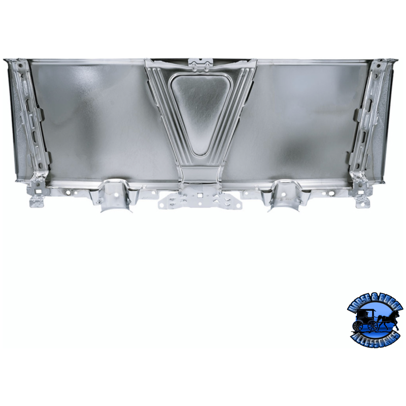 STEEL FRONT PANEL ASSEMBLY FOR 2008-2024 ISUZU NPR (ELF 200/300)-CHROME #21624 body panel Dark Gray