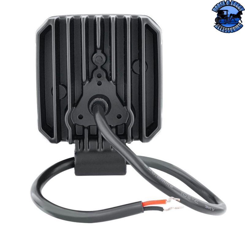 4 LED High Power 3" Square Work Light-Flood #36703