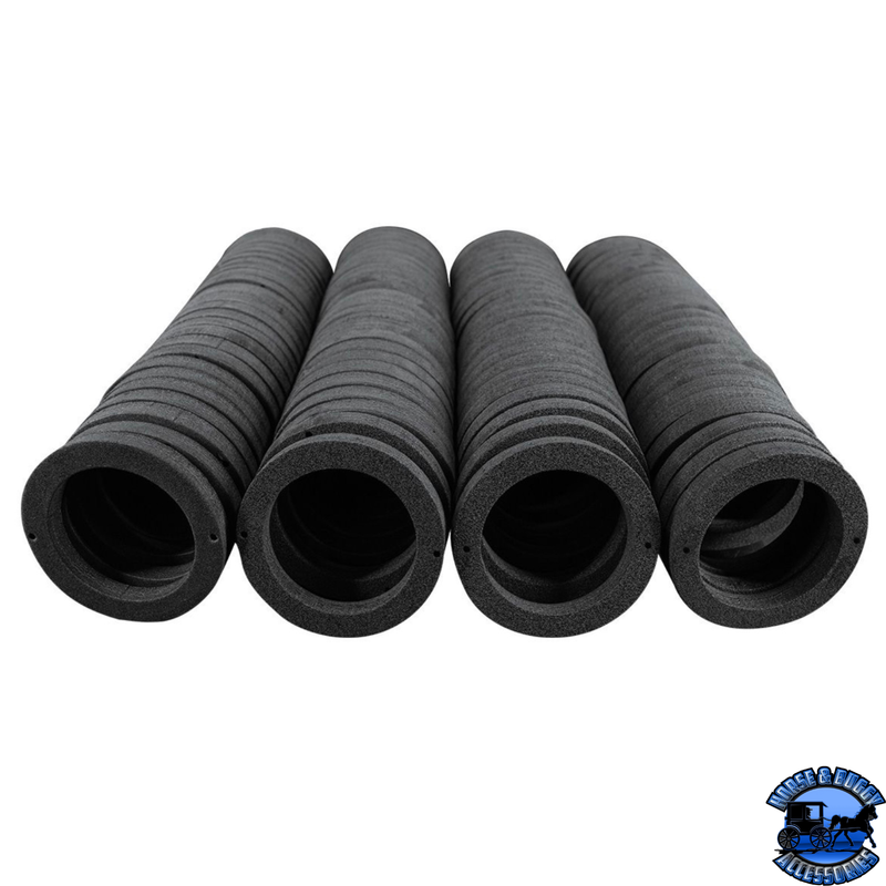 9mm Black Foam Gasket - Thicker (100 Pcs) #30938-2P100