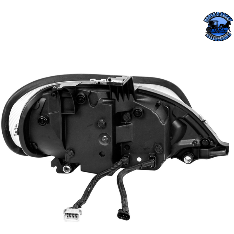 LED HEADLIGHT ASSEMBLY FOR 2003-2024 FREIGHTLINER M2 (Choose Color) (Choose Side) LED Headlight Chrome / Driver's Side,Chrome / Passenger's Side,Black / Driver's Side,Black / Passenger's Side Dark Slate Gray