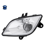 SINGLE LED FOG LIGHT FOR 2018-2024 FREIGHTLINER CASCADIA - COMPETITION SERIES (Choose Color) (Choose Side) Headlight Chrome / Driver's Side,Chrome / Passenger's Side,Black / Driver's Side,Black / Passenger's Side Dark Slate Gray