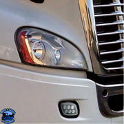 6 LED FOG LIGHT FOR 2008-2017 FREIGHTLINER CASCADIA - COMPETITION SERIES (CHOOSE SIDE) LED FOG LIGHT Driver's Side,Passenger's Side Dark Gray