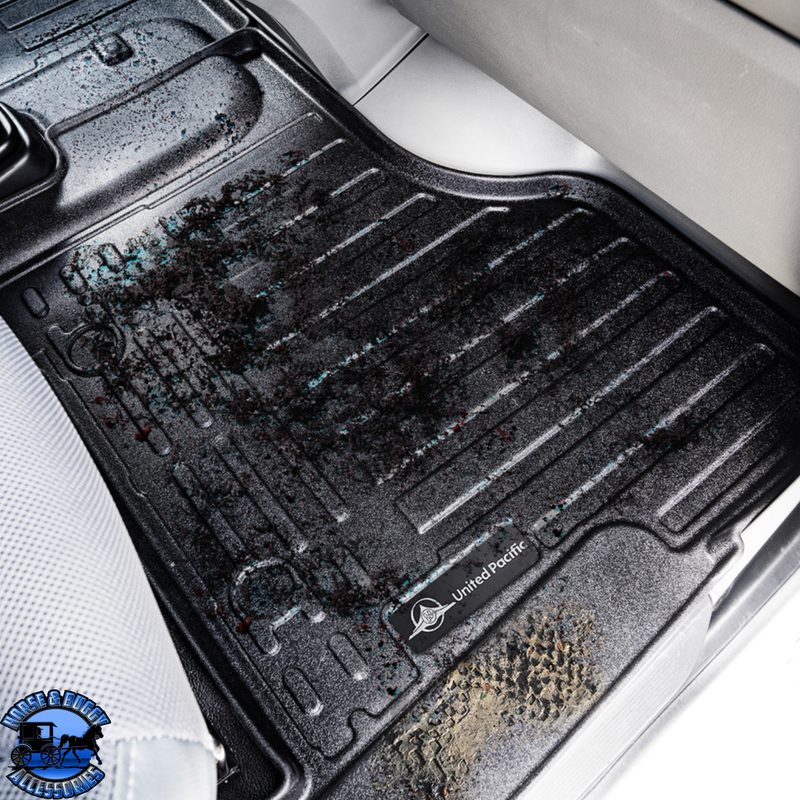 RIGGEAR FLOOR MAT SET FOR PETERBILT 579/567 (2014-2021), KENWORTH T680 (2013-2021) AND T880 (2015-2024) #42511 FLOOR MAT Light Gray