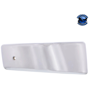 CHROME PLASTIC BOTTOM MIRROR POST COVER FOR 1996-2010 FREIGHTLINER CENTURY (Choose Position) Bottom Mirror Post Cover Passenger's Side Light Gray