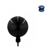 Black "Billet" Style Groove Headlight 5 LED Bulb - Chrome #32677 HEADLIGHT Black