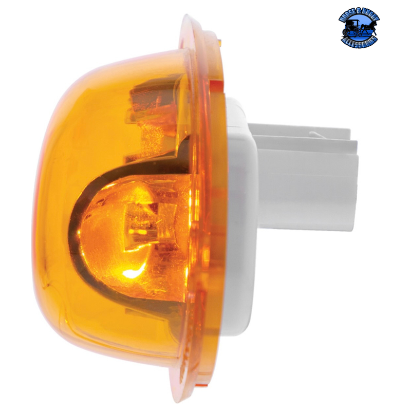 5 LED TURN SIGNAL LIGHT FOR 2008-2017 FREIGHTLINER CASCADIA - SLOPE LENS #36809 TURN SIGNAL Goldenrod