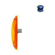 3 AMBER LED REFLECTOR CAB LIGHT FOR 2008-2017 FREIGHTLINER CASCADIA (Choose Color) cab light Amber,Clear Dark Orange