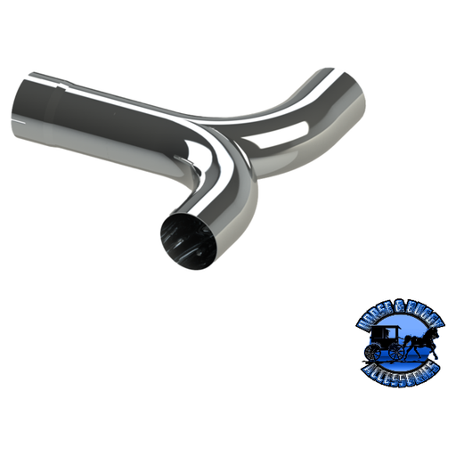 Y9005-A24-A15-1103 5" Dia. 24"x15" Y-Pipe Dark Slate Gray