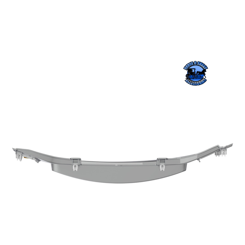 CHROME PLASTIC CENTER DASH INSTRUMENT BEZEL FOR 2018-2023 FREIGHTLINER CASCADIA #42427 FREIGHTLINER CASCADIA Light Slate Gray