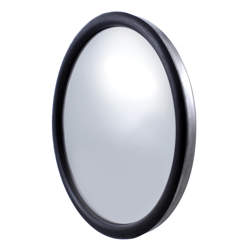 Espejo convexo de acero inoxidable de 8-1/2" - 150R