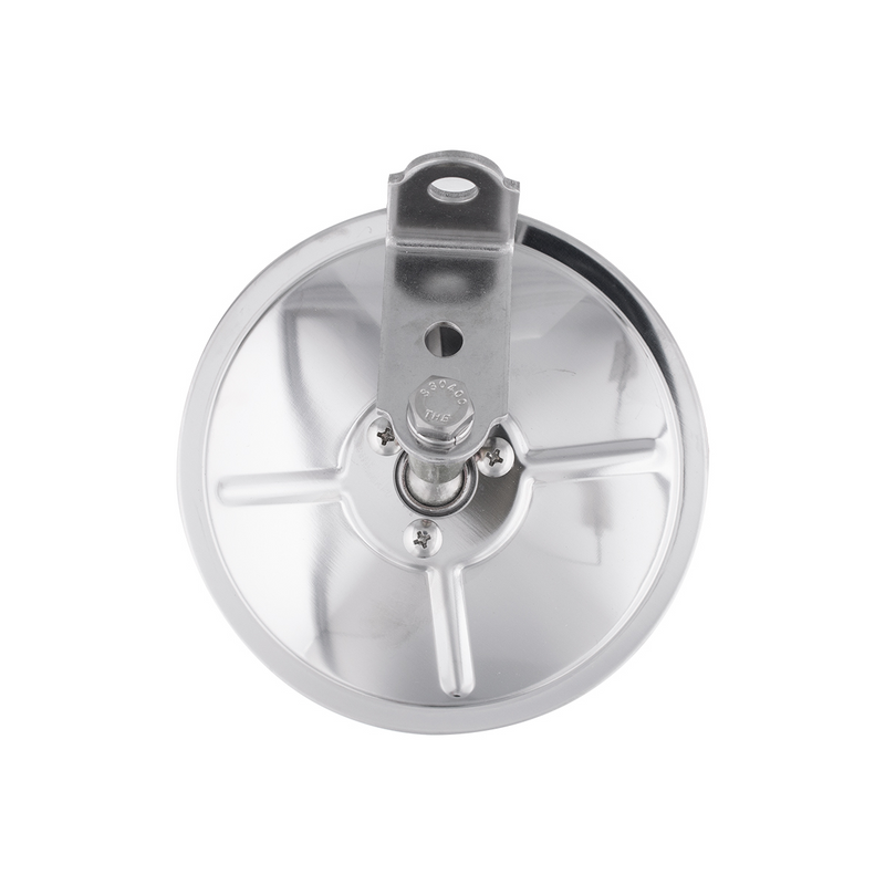 5" Stainless Steel Convex Mirror With Centered Mounting Stud