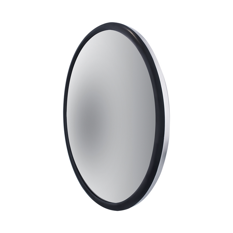 7-1/2" Stainless Steel Convex Mirror With Centered Mounting Stud
