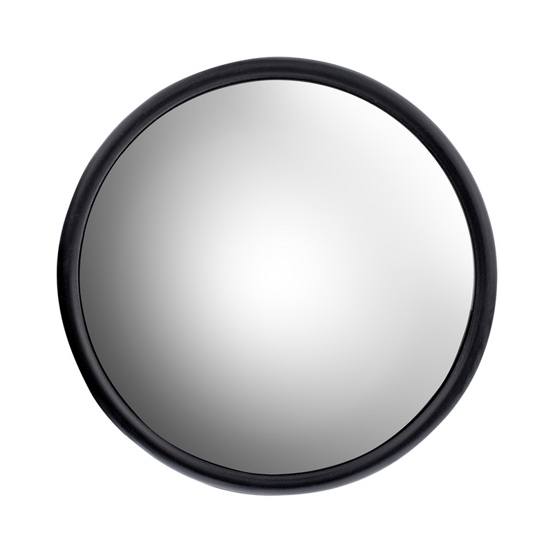7-1/2" Stainless Steel Convex Mirror With Centered Mounting Stud