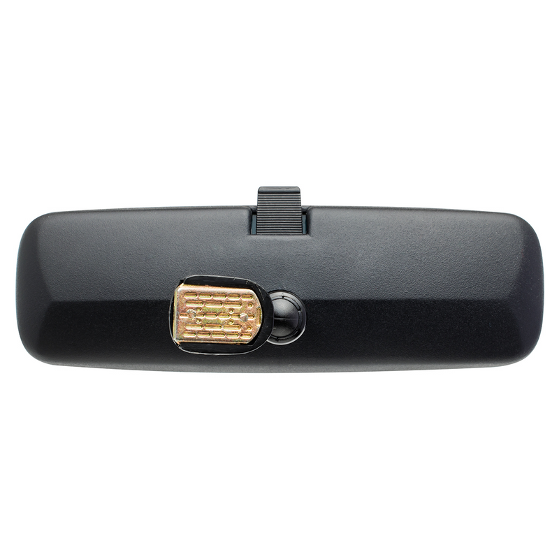 8" Black Day/Night Interior Rearview Mirror Assembly - Glue-On Mount