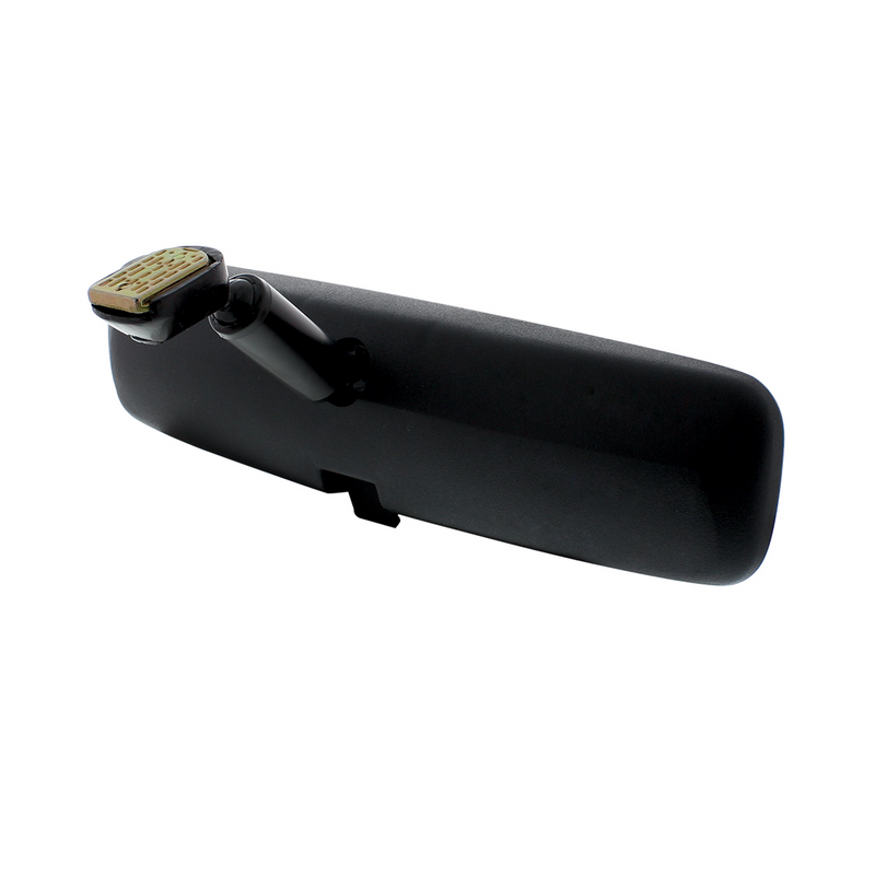 UP-60053 10" Black Day/Night Interior Rearview Mirror Assembly - Glue-On Mount
