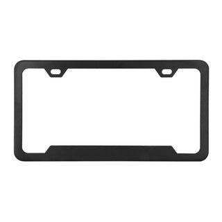 60410 License Plate Frame w/ 2 Holes & Raised Center