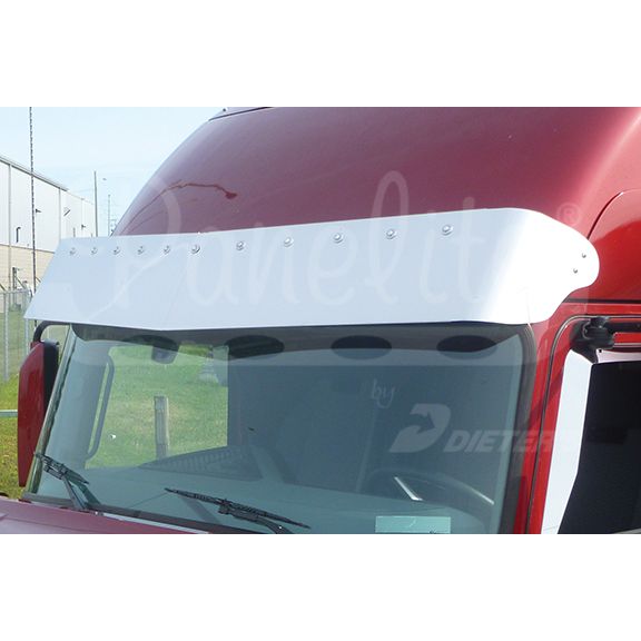 #10045217 SUNVISOR MACK ANTHEM 12" OE REPLACEMENT W/ 3/4" RD AMBER CLEAR LED (11) - 430