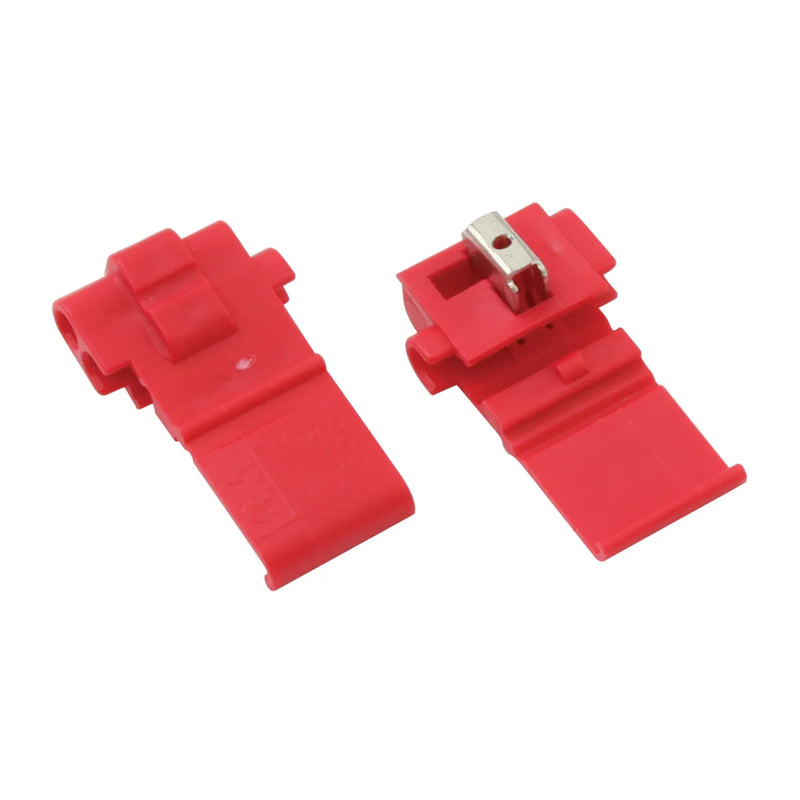#62800 RED QUICK SPLICE 22-18GA, 8PCS/PKG QUICK SPLICE Maroon