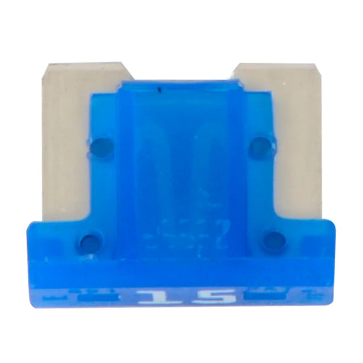#62953 LOW PROFILE MINI FUSES, 15 AMP (BLUE), 5PCS/PKG FUSES Dodger Blue