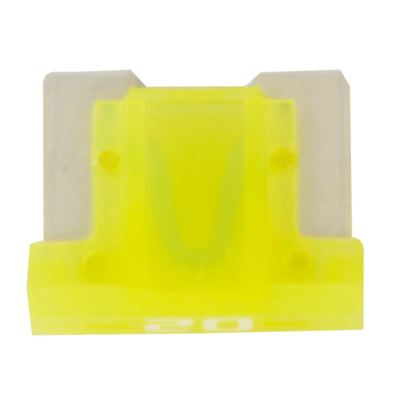 #62954 LOW PROFILE MINI FUSES, 20 AMP (YELLOW), 5PCS/PKG FUSES Gold