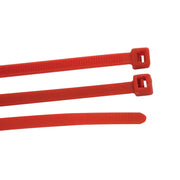 #63004 RED 4″ (L) Nylon Cable Zip Tie ZIP TIE Firebrick