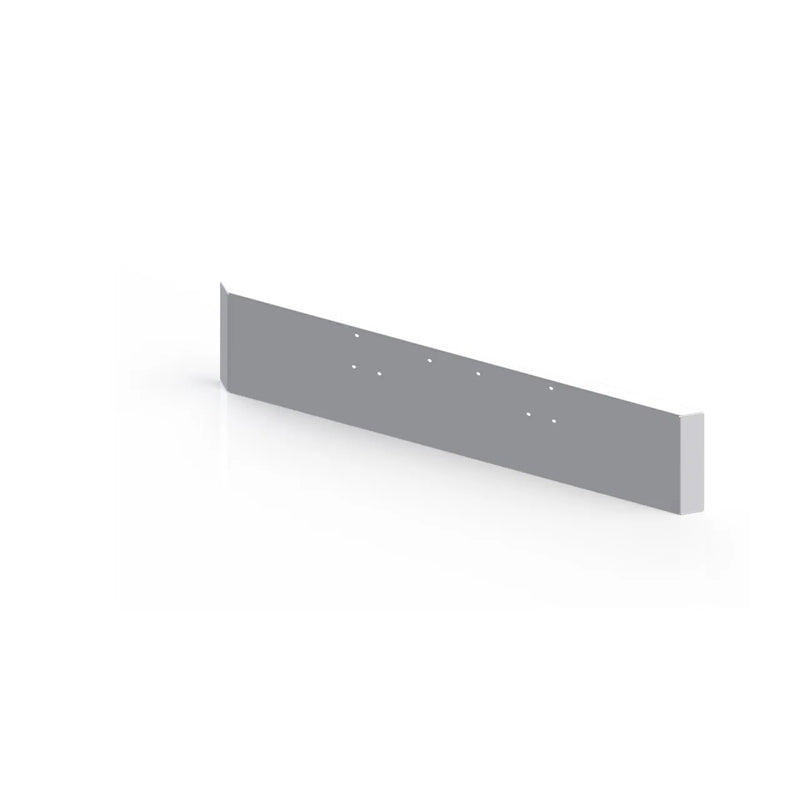 S12-00D-20-1123 20", Mitered, Standard Mount Bolt Holes (No Tow Hole) Peterbilt 379 (357, 378) Light Slate Gray