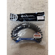 114-423  (12' Long) 40MM DIAMETER / SINGLE/ BLUE GRIP (12" lead) AIR LINE Dark Gray