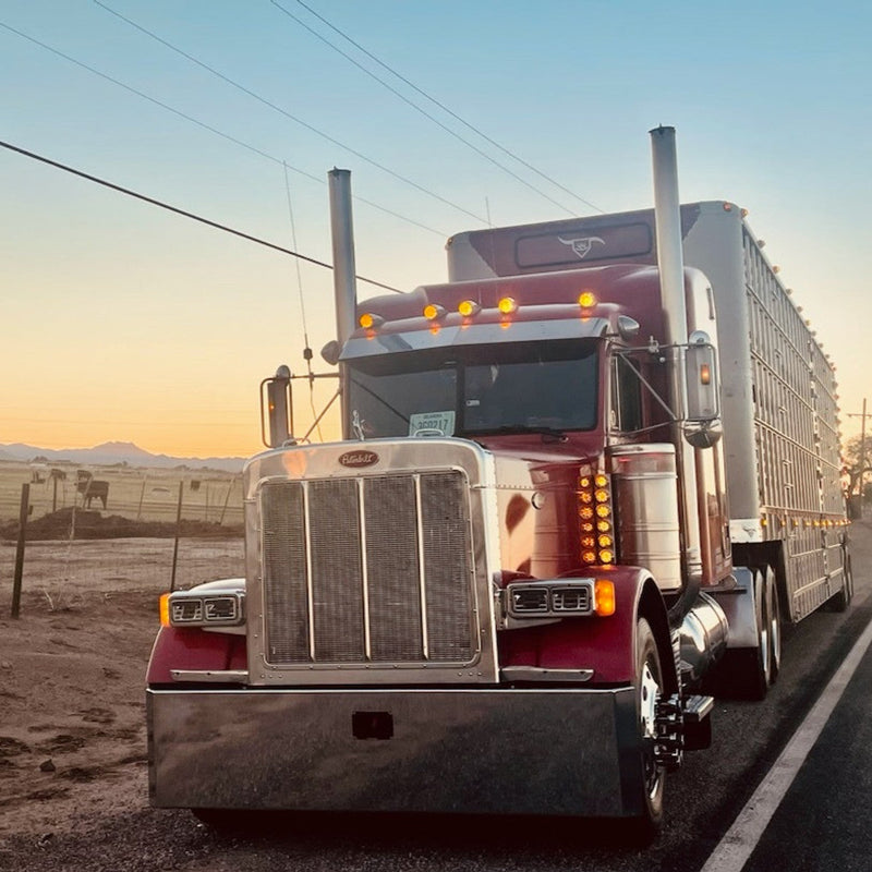 B12-10D-18-5123 18", Mitered, Blind Mount, Tow Hole Gray