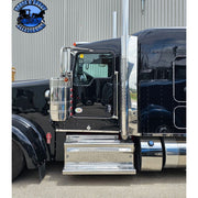 Kenworth w900L 2018 newer (Choose cab and year style) 50" DPF and battery stepbox covers BATTERY BOX BATTERY BOX COVER (aero cab),BATTERY BOX COVER (flat glass),DPF COVER YEAR 2018-2024,DPF COVER YEAR 2025 NEWER Dark Slate Gray