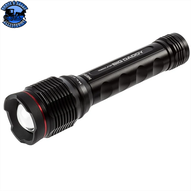 SB-NEB-FLT-0004 NEBO REDLINE BIG DADDY LED Flashlight w/ Zoom Lens and Multiple Modes - 2,000 Lumens *DISCONTINUED*