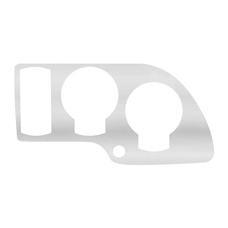 Stainless Steel Lower Dash Panel for Kenworth T2000, #66980 Light Gray