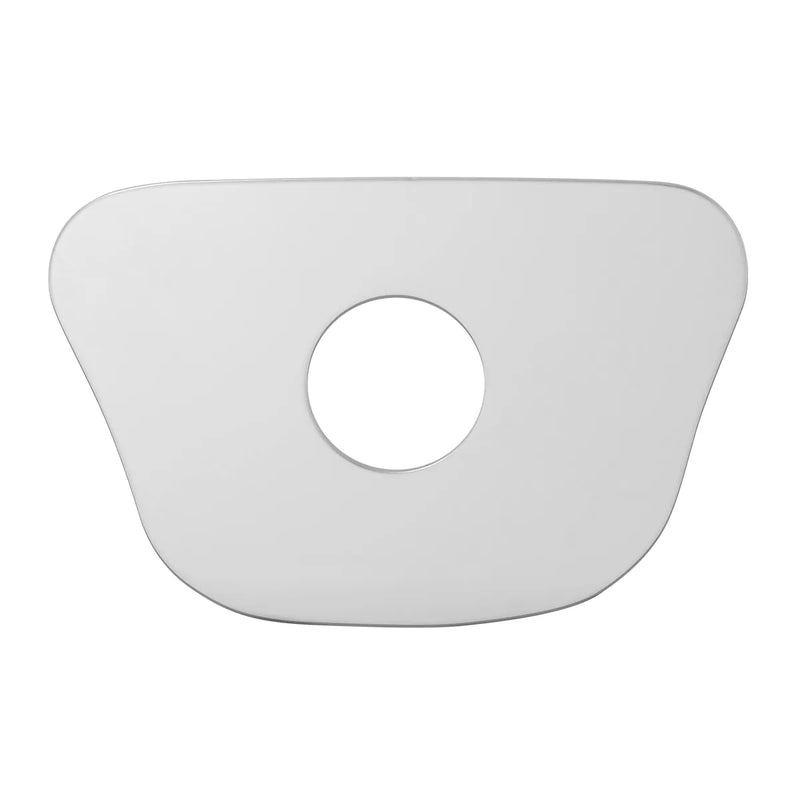 Stainless Steel Cigarette Lighter Trim for Kenworth T2000, #66984 Light Gray
