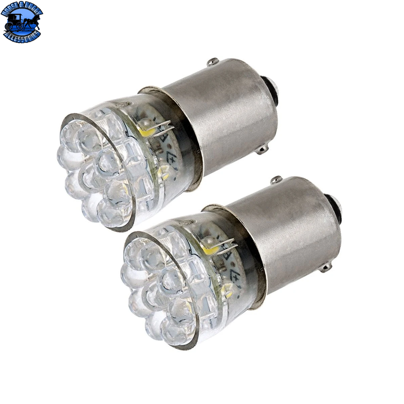 67 LED Bulb -(WHITE) LED - BA15S Base #67-W15 (Fits anti glare lights, BULB ONLY)