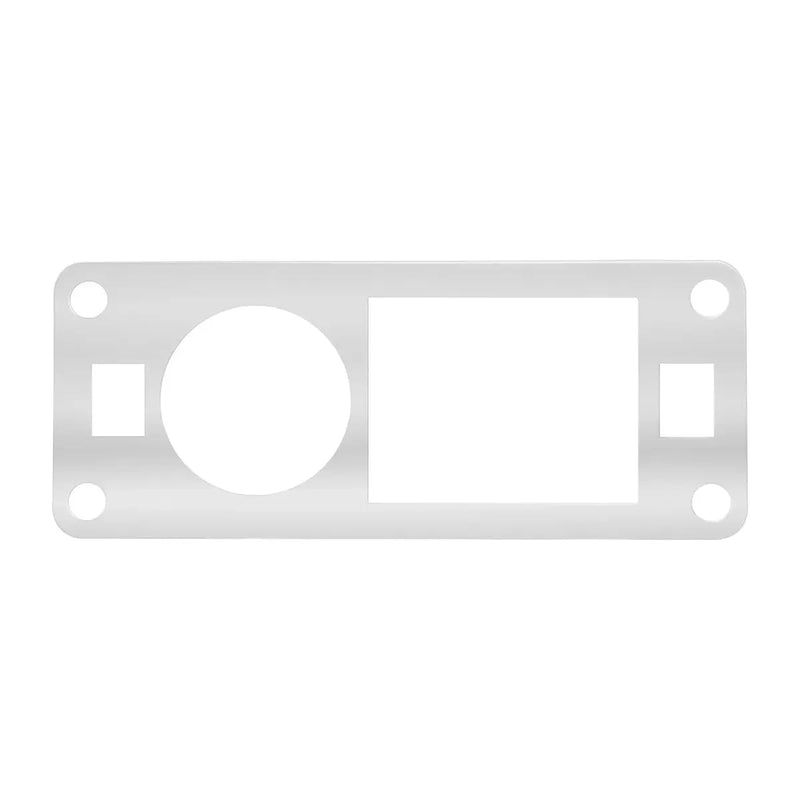 67040 SS CEILING LIGHT TRIM FOR PETERBILT 359/379 #67040 Light Gray