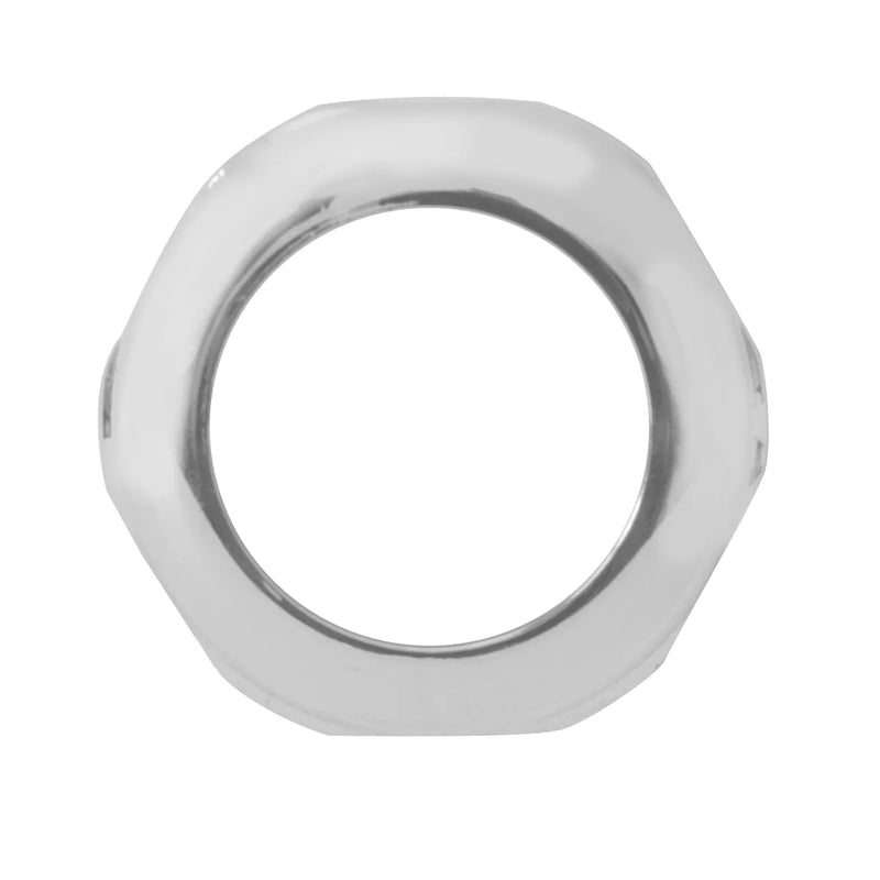 CR. STARTER BUTTON FACE NUT FOR PETERBILT 370'S & 359 Light Gray